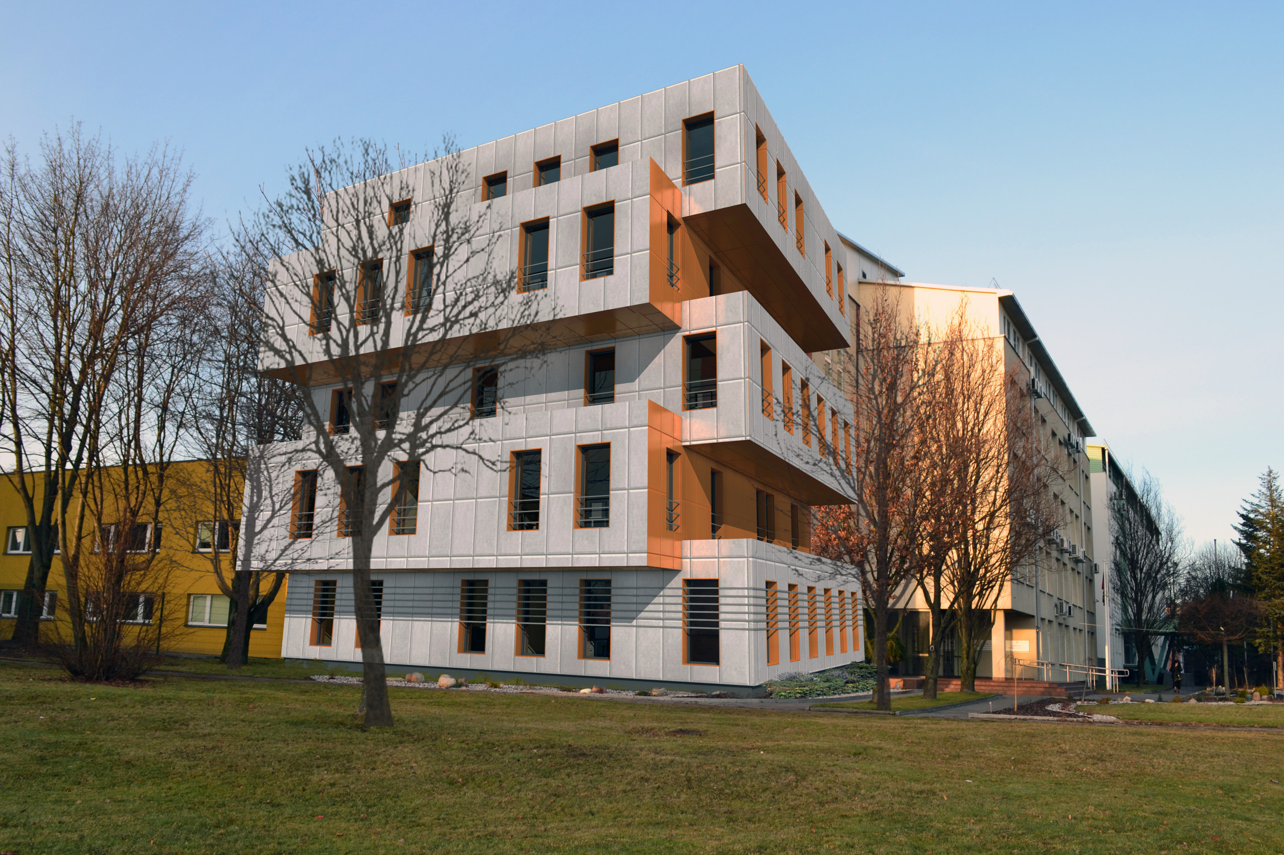 Административное здание в Каунасе, архитектор M. Barčiauskaitė (Statprojektas, UAB)