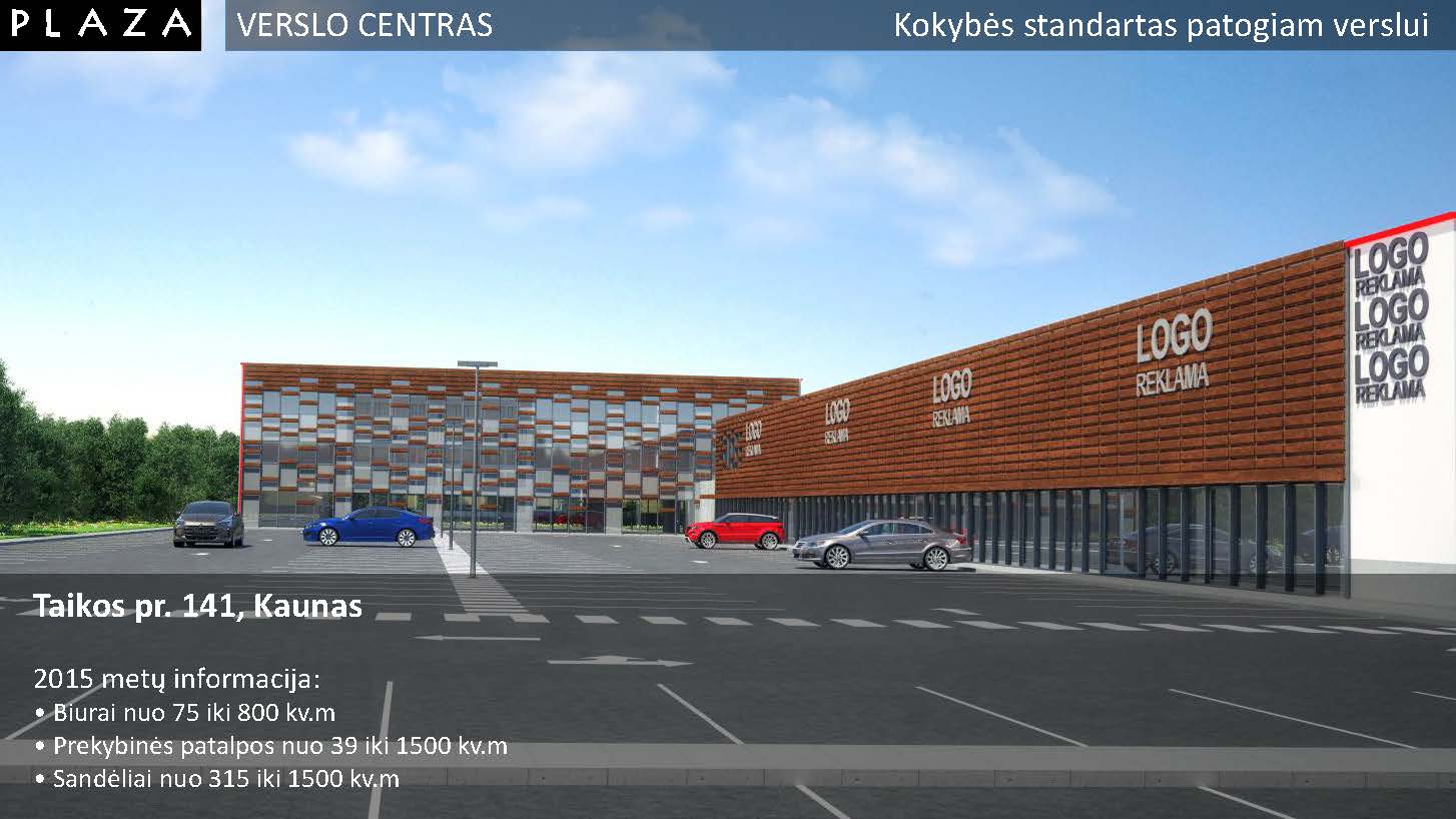 Реконструкция бизнес-центра, архитектор R. Kučinskienė (Polilinija, UAB)